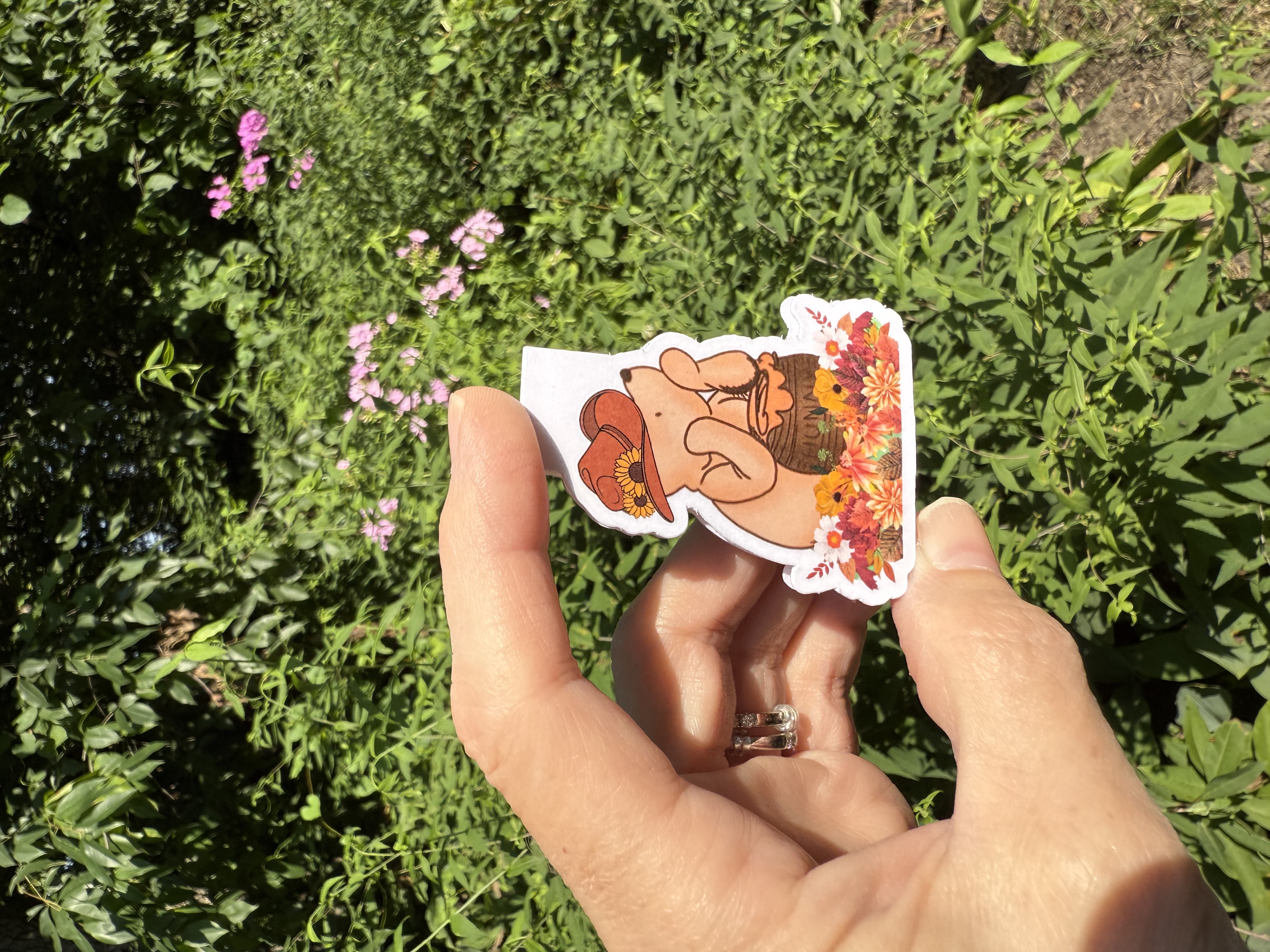 Classic Winnie the Pooh Magnetic Bookmark