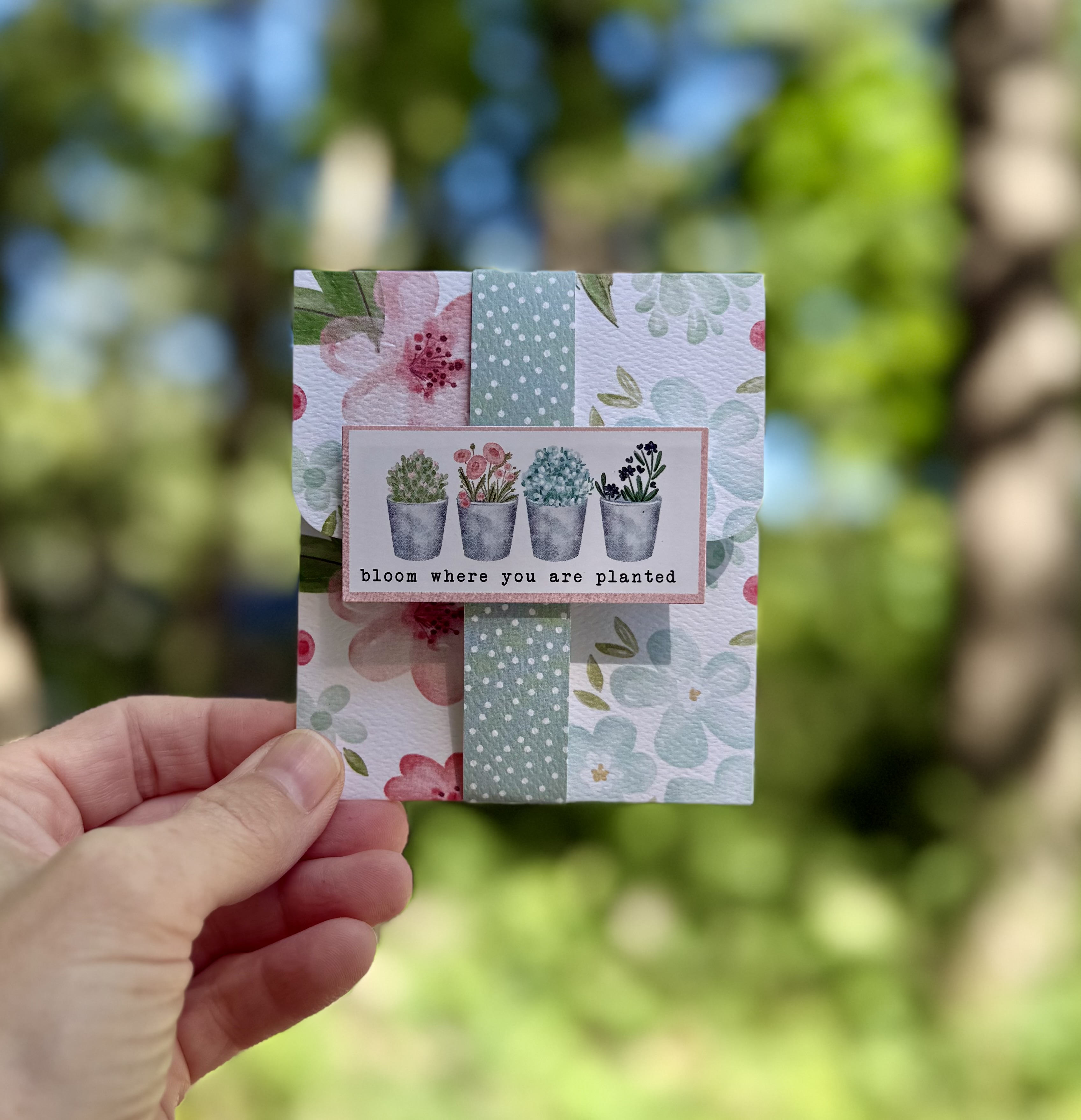 Handmade Uplifting All Occasion Gift Card Holders