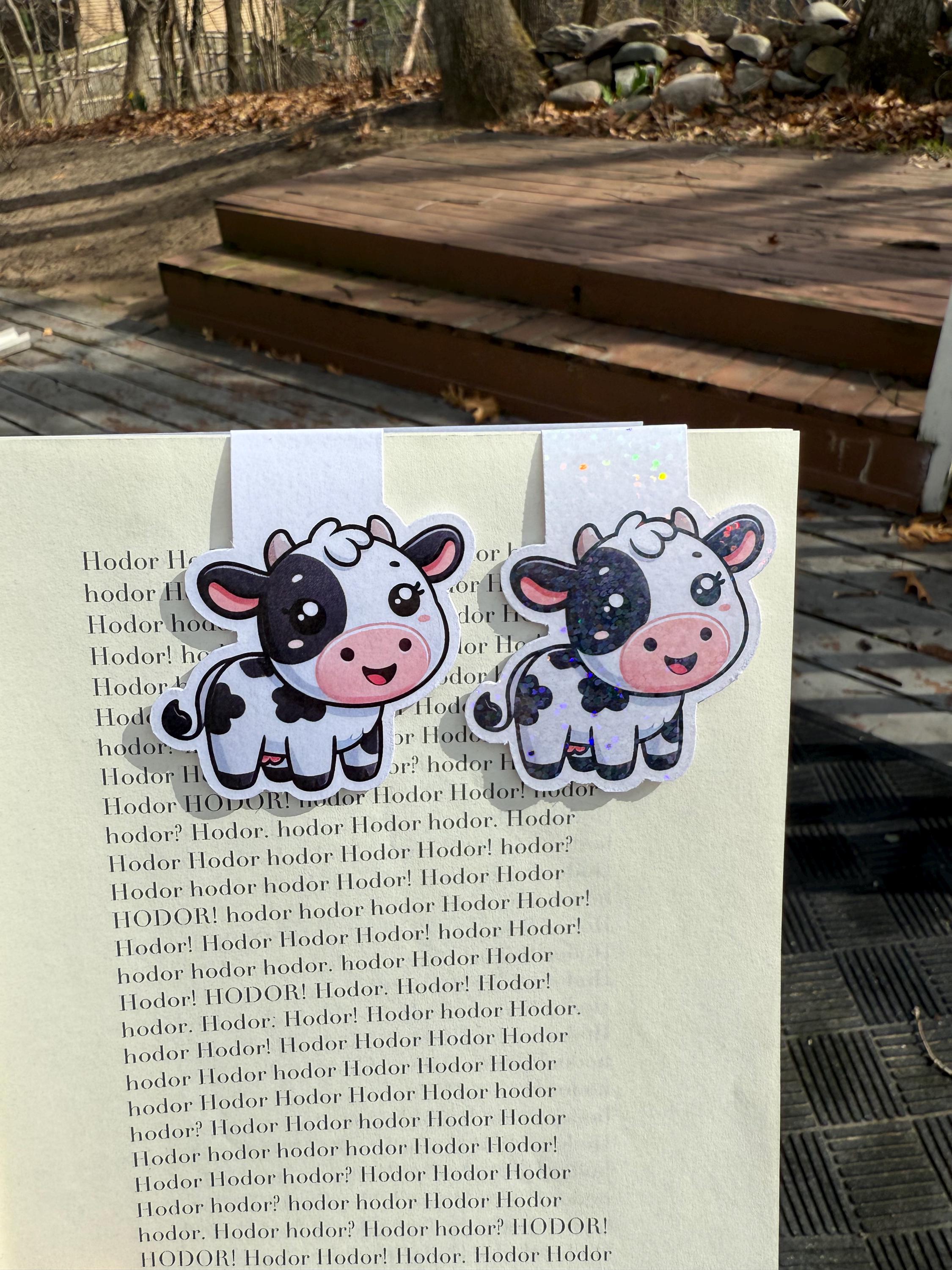 Barnyard Animals Matching Bookmark Set of 4