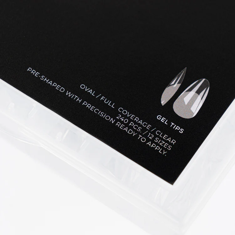 Gel Tips Oval 240pcs