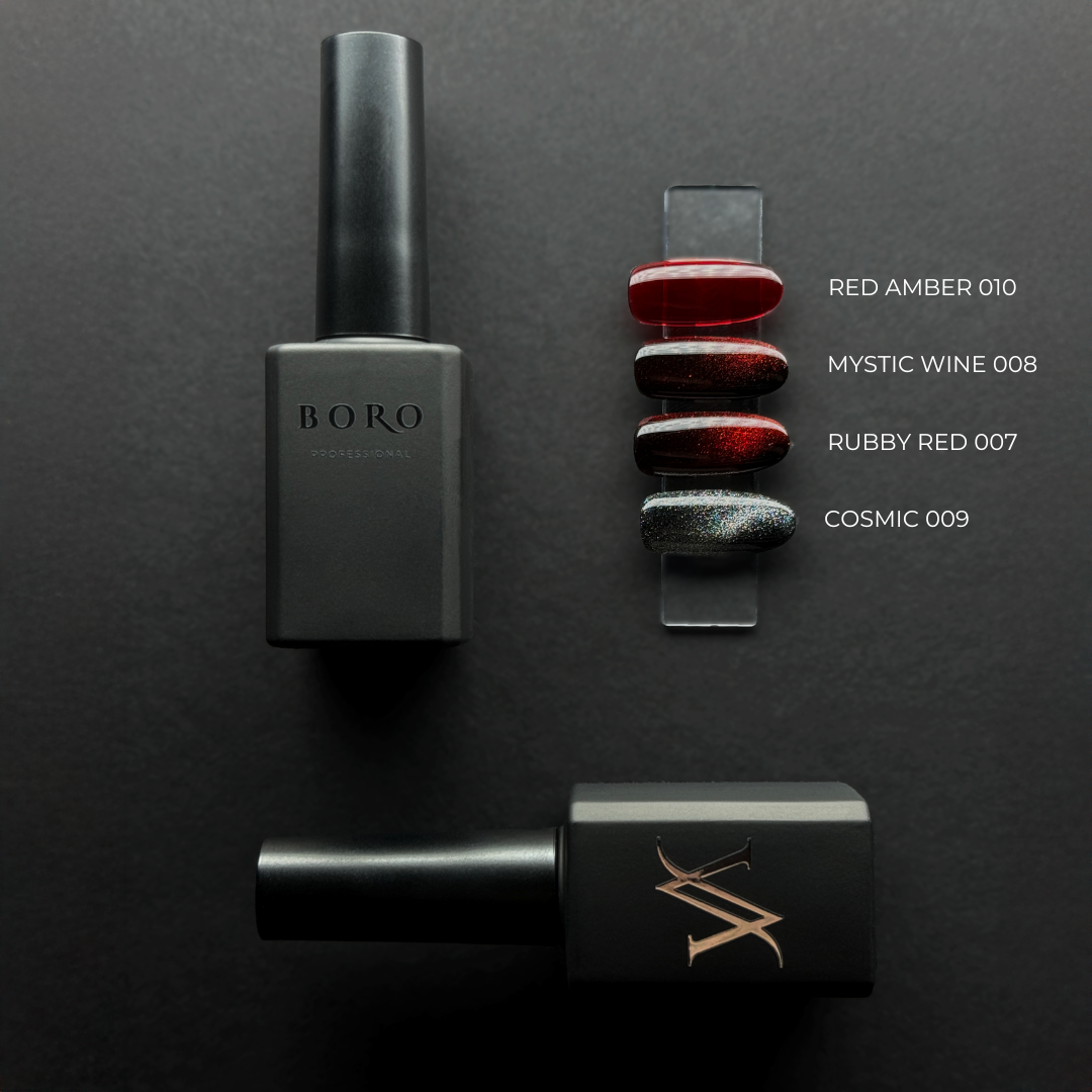 Victoria Boro Rubby Red 007 Cat Eye Gel Polish 15ml