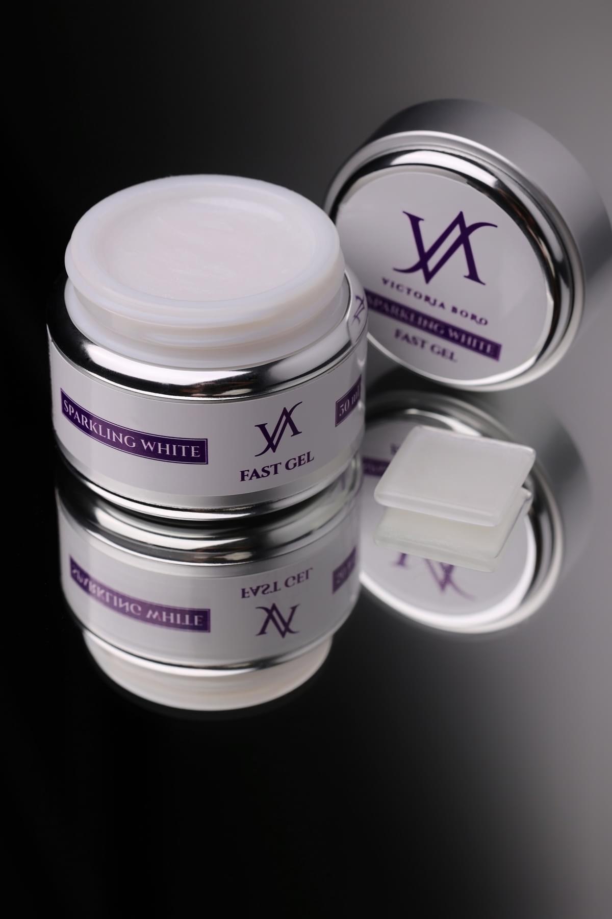 Victoria Boro Fast Gel Sparkling White 50ml