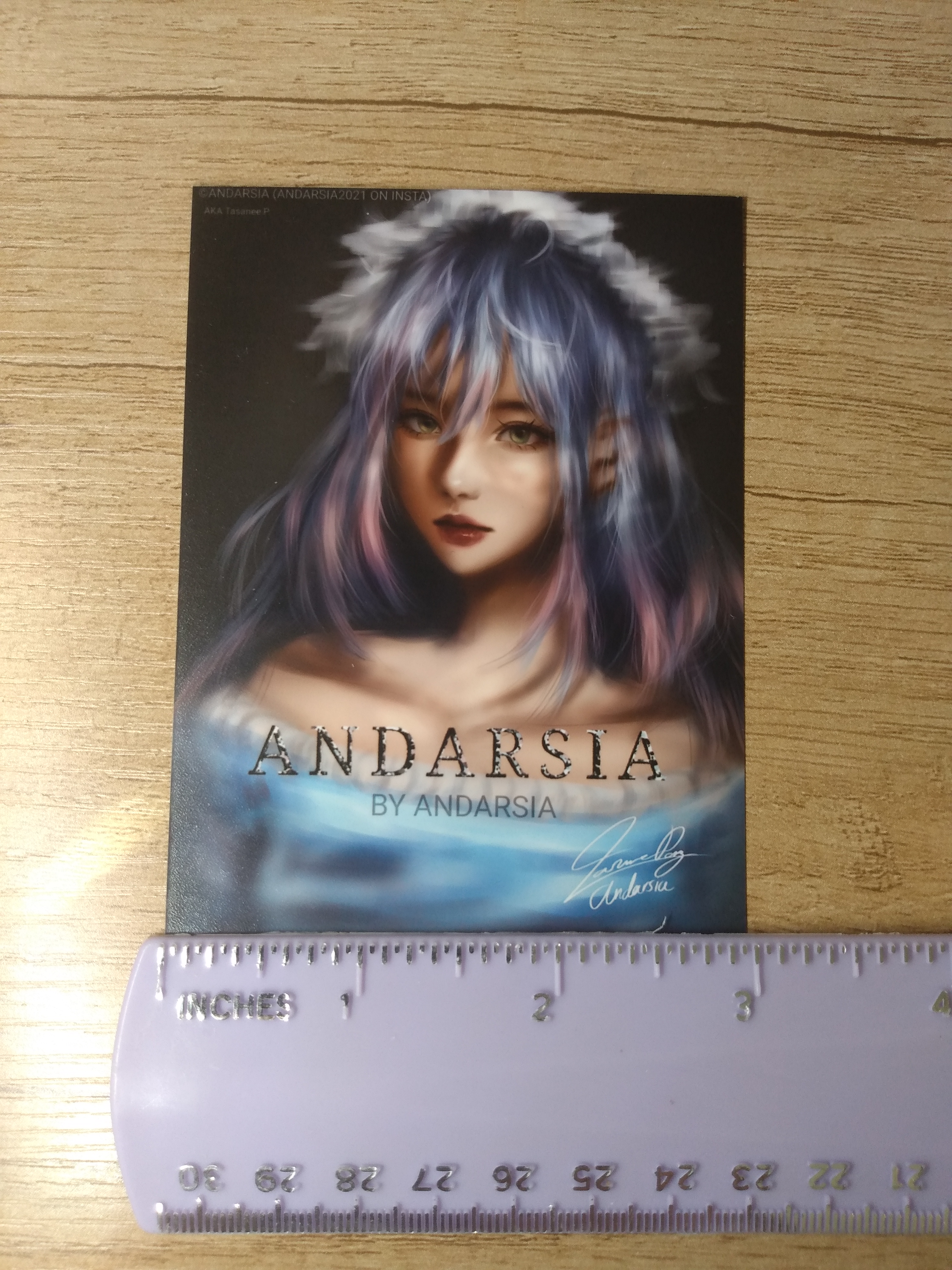 Andarsia OC 3 x 4" Print