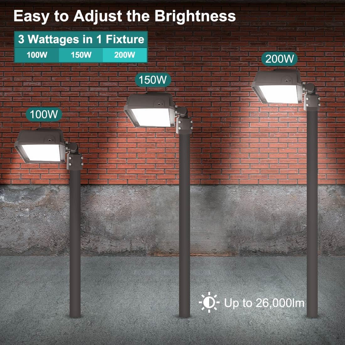 REFLECTOR 100W/150W/200W POSTE