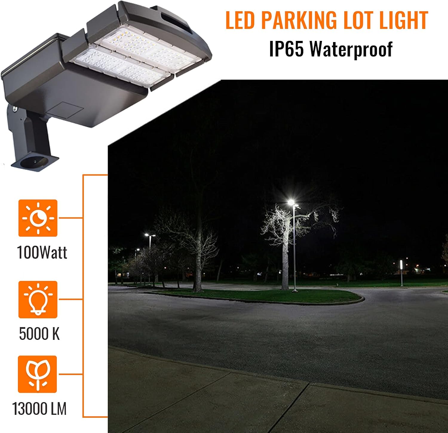 PARKING LOT 100W 13,000 LMS