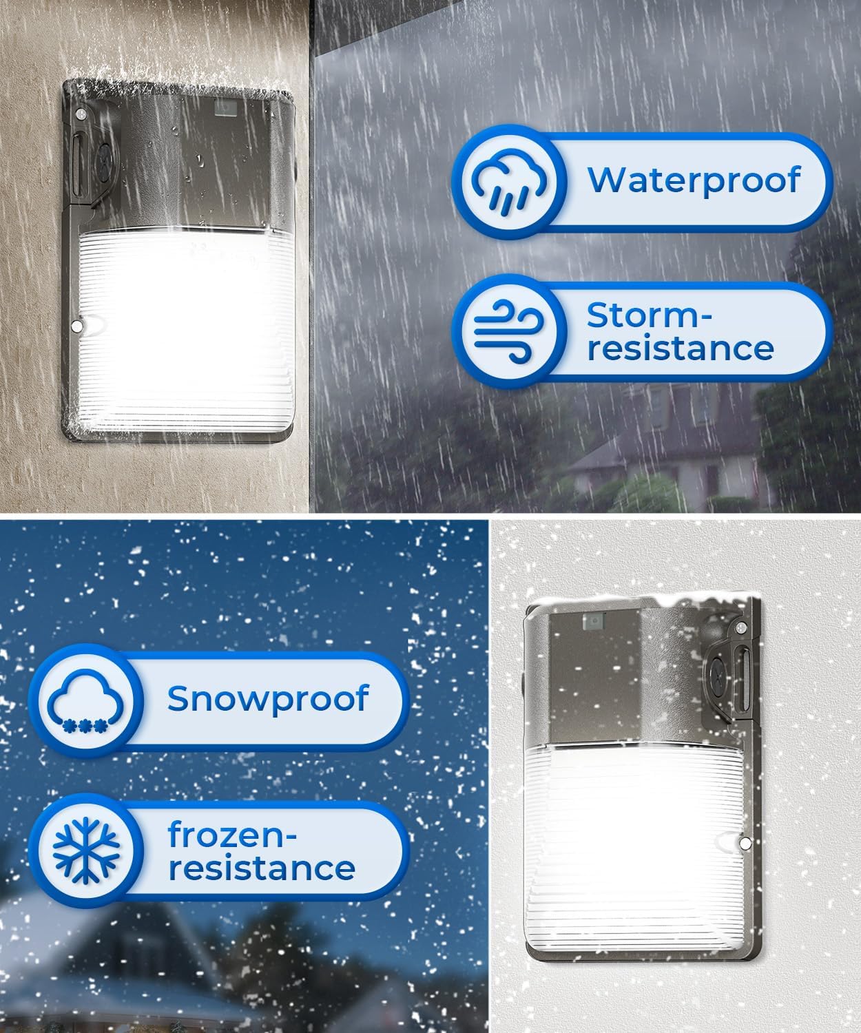 WALLPACK PARED 26W 3,000 LMS