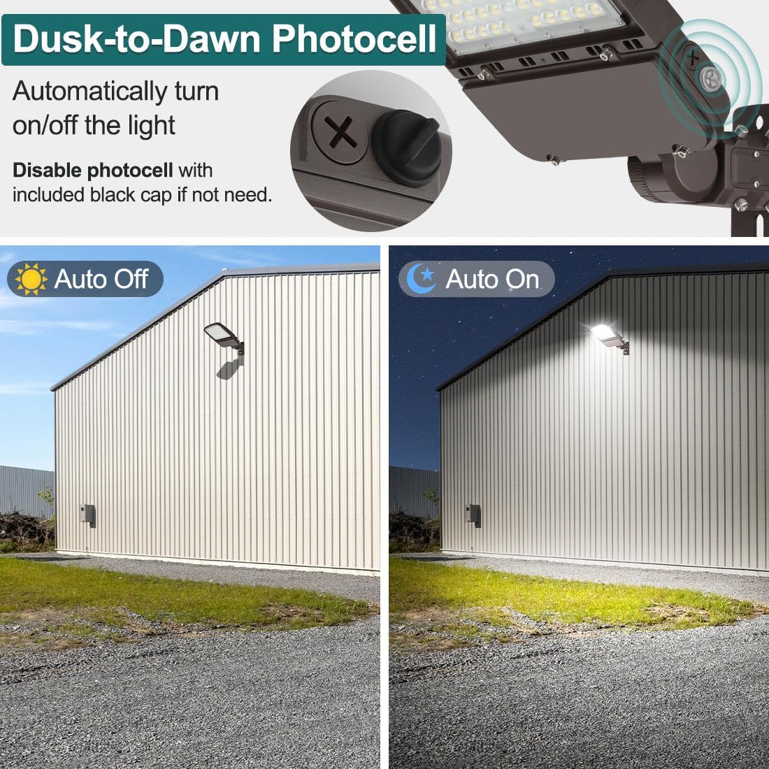 PARKING LOT 75W/100W/150W ajustable