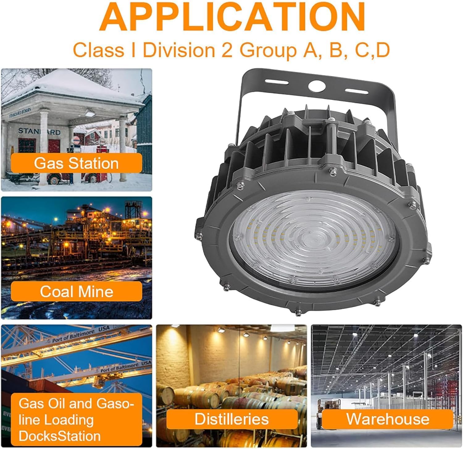 LUMINARIA A PRUEBA DE EXPLOSIONES INDUSTRIAL 100W