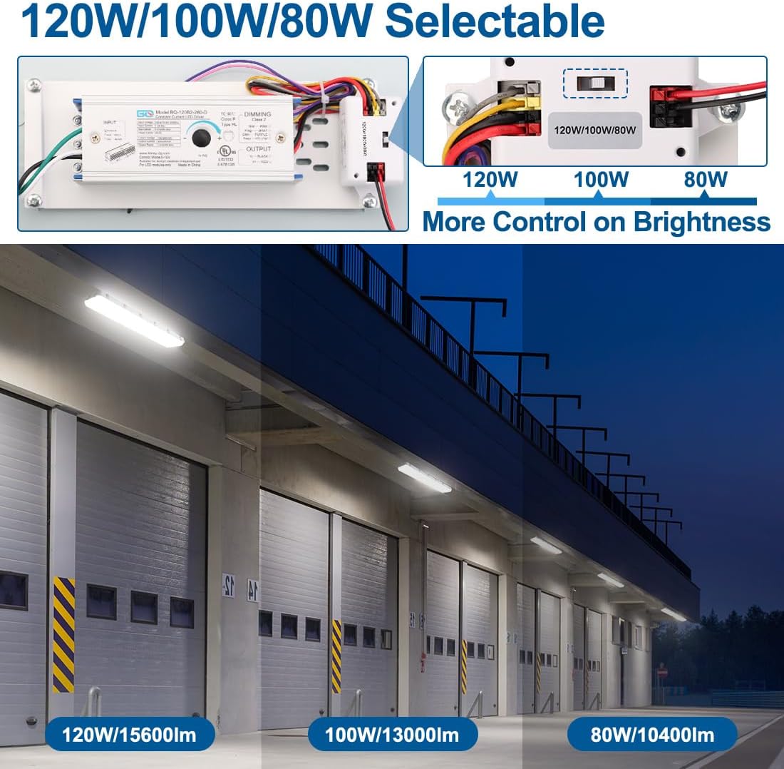 WATER PROOF 4'PIES 80/100/120W Cámara frigorífica o cuarto frío