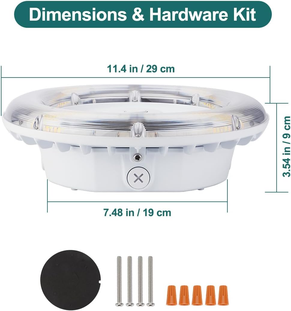 CANOPY REDONDO 60/80/100W SELECTABLE