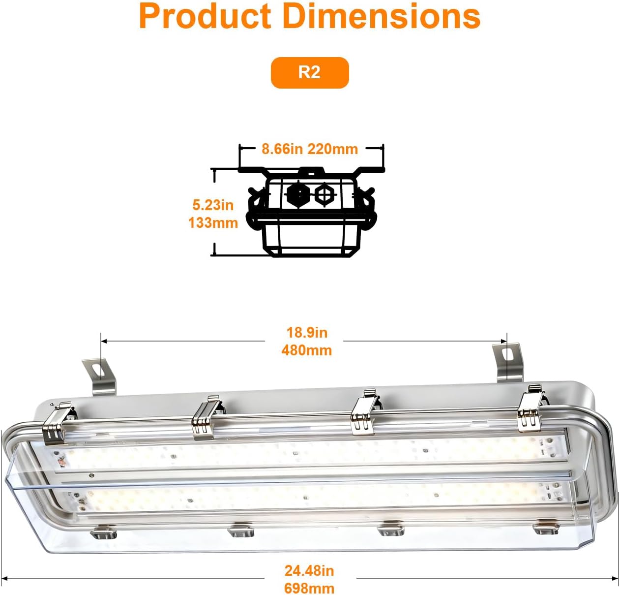 LUMINARIA A PRUEBA DE EXPLOSIONES 2'' 30W