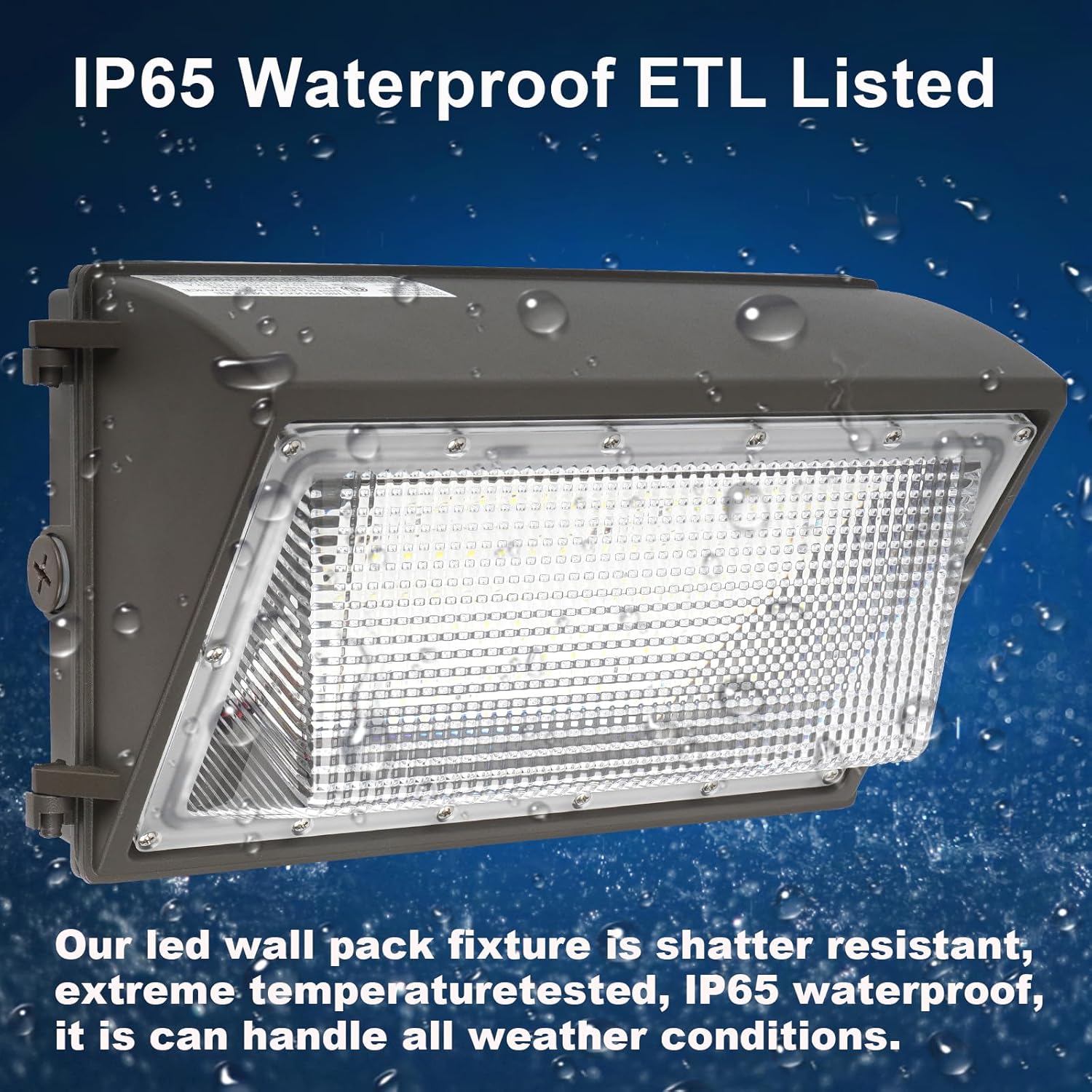 WALLPACK 60W 9,600 LMS 50K