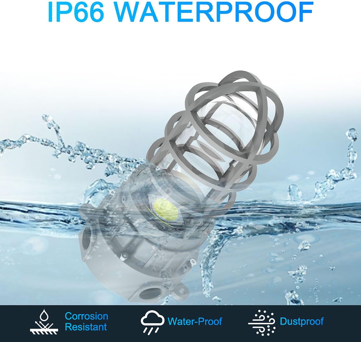 LUMINARIA A PRUEBA DE EXPLOSIONES 27W TECHO