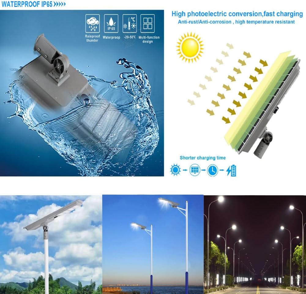 LUMINARIA SOLAR 50W, 50K