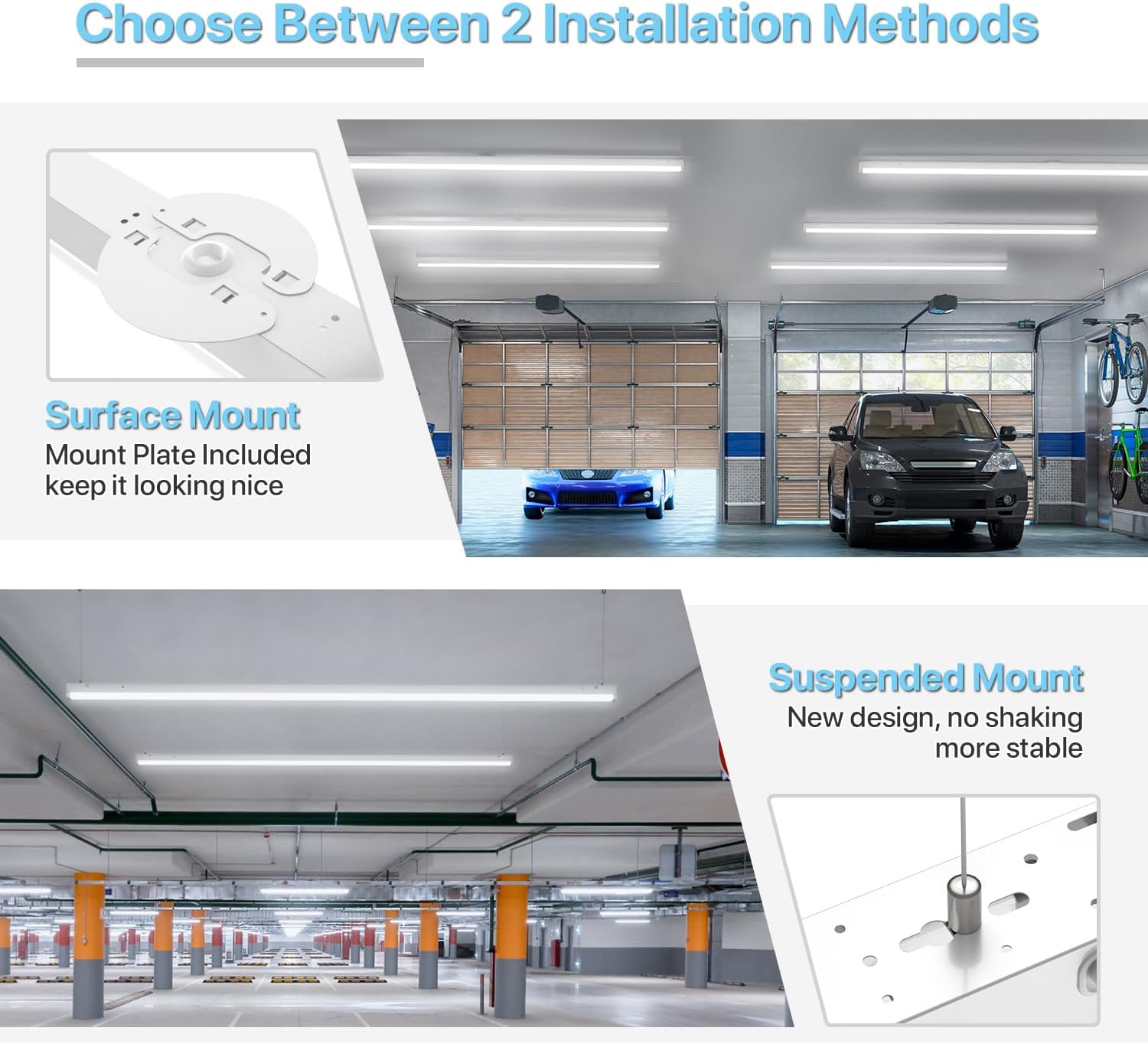STRIP LIGHT 60/70/80W 8' PIES