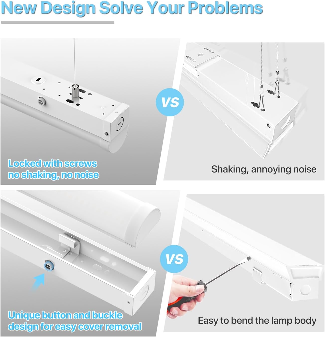 STRIP LIGHT 60/70/80W 8' PIES