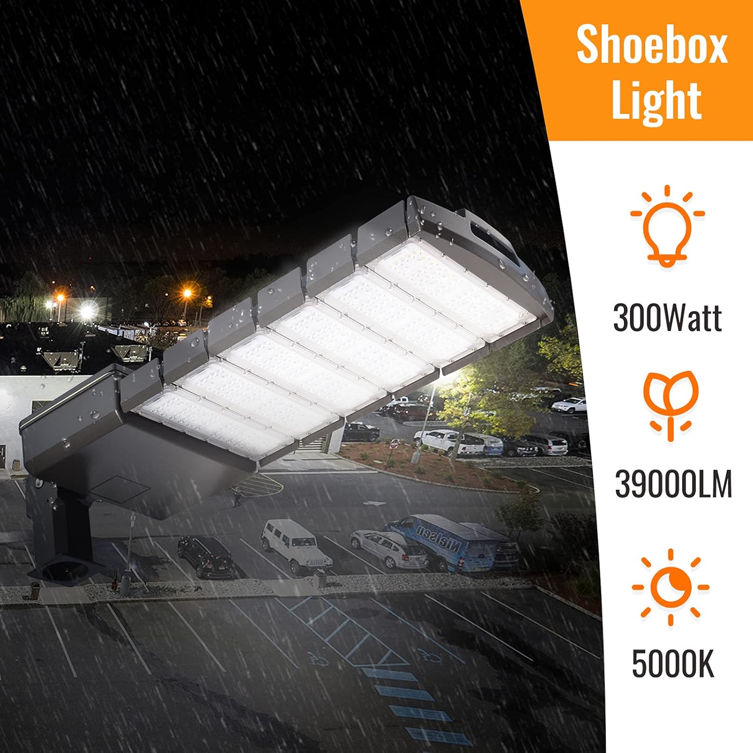 PARKING LOT 300W 39,000 LMS