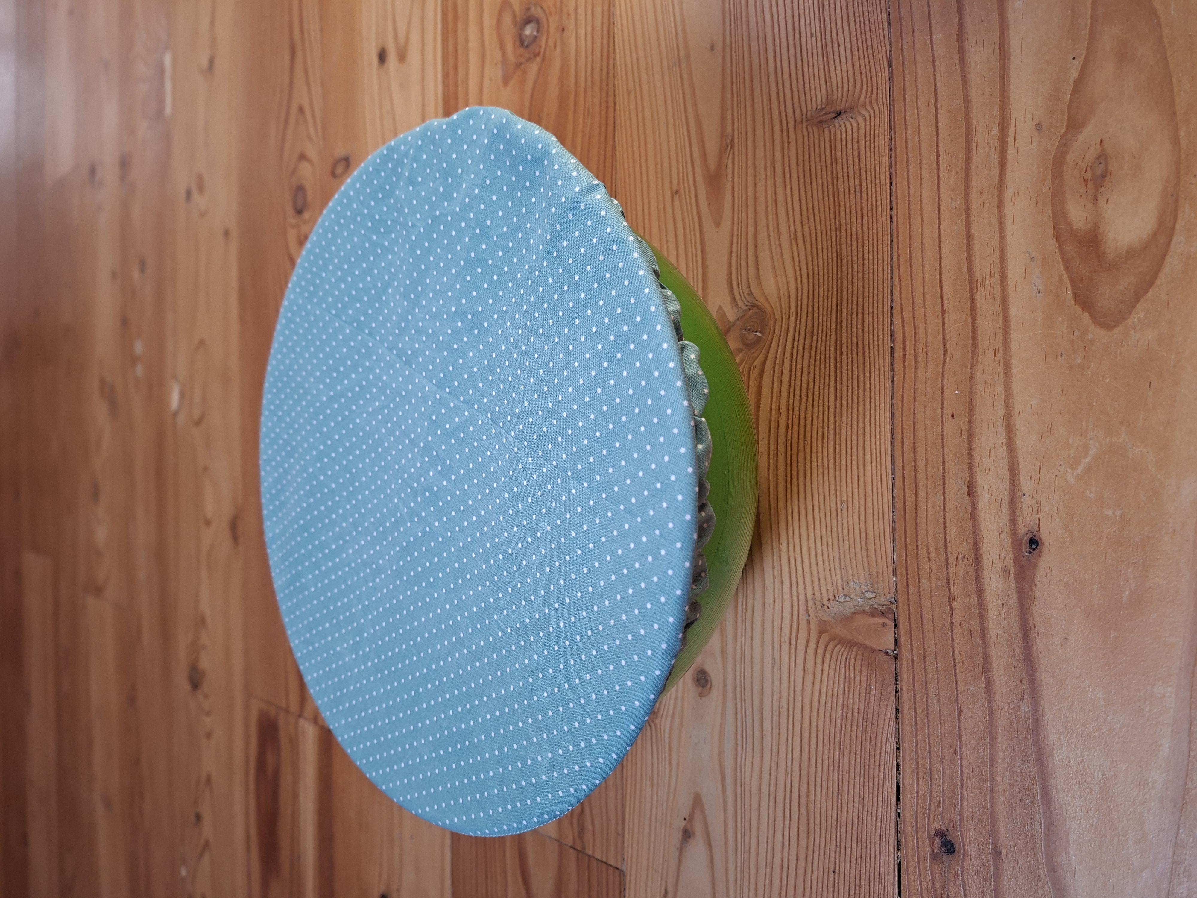 Charlotte à Plat en Coton Enduit