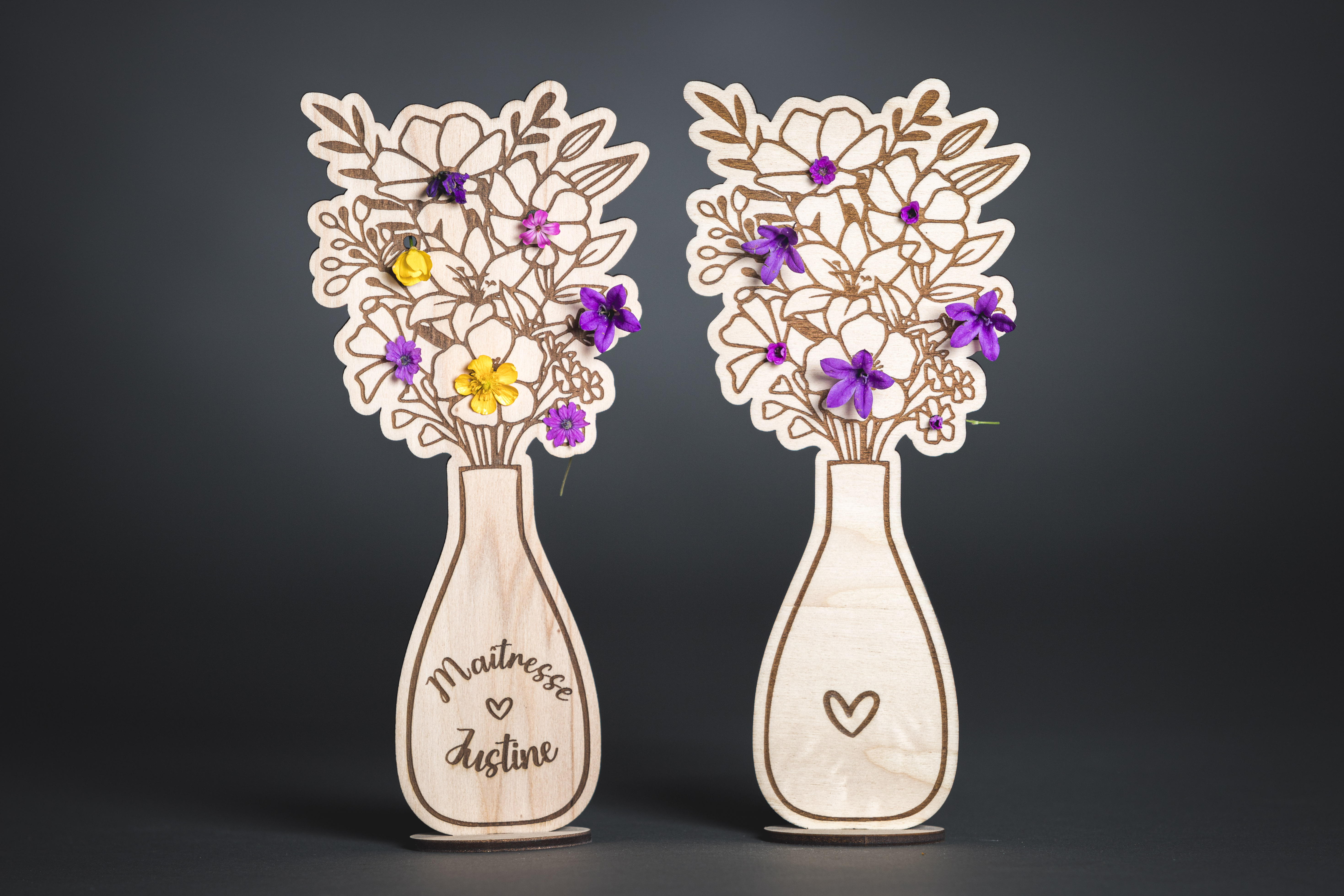 Bouquet de fleur maitresse - nounou - atsem