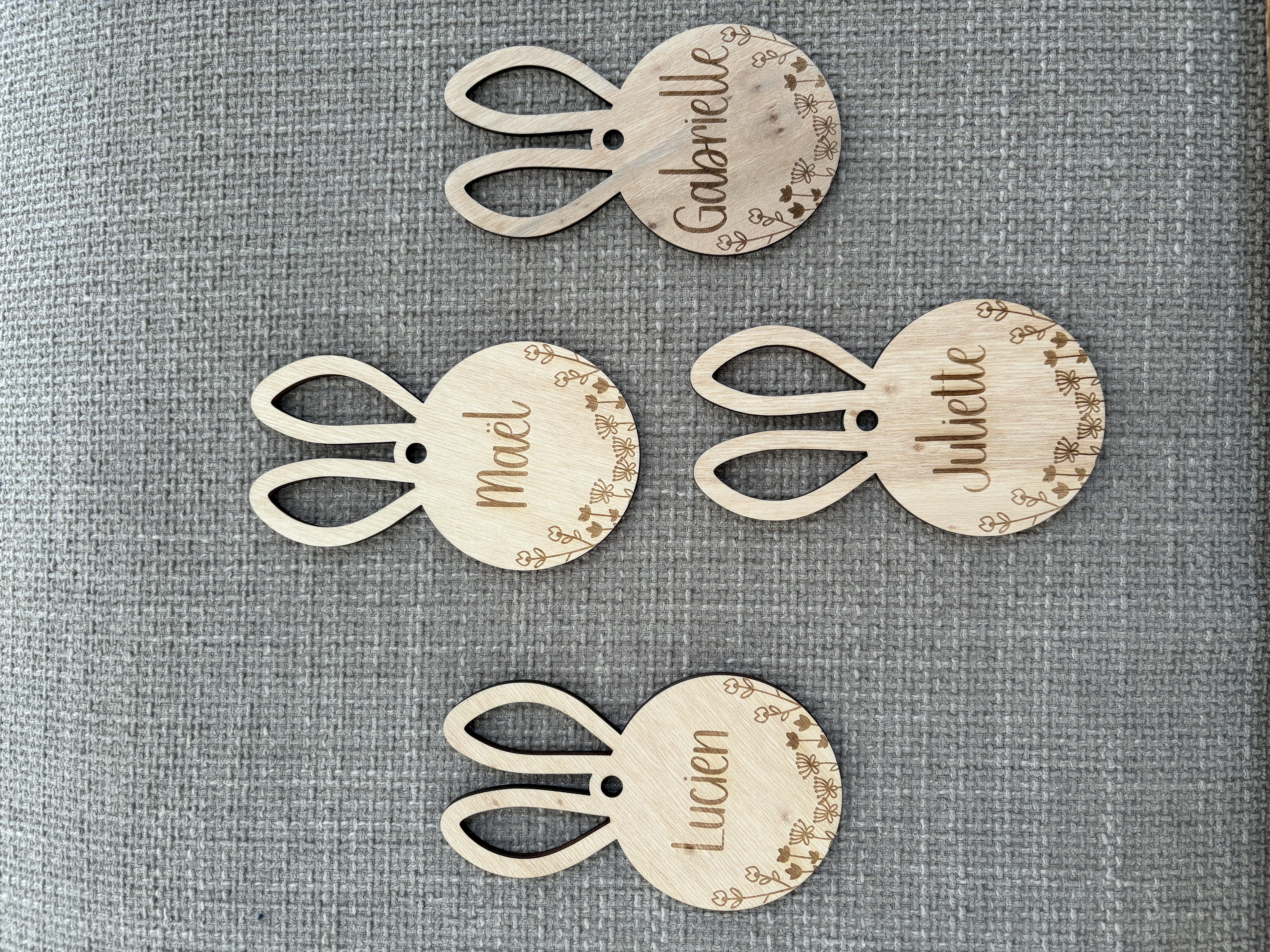 Suspension pâques personnalisée