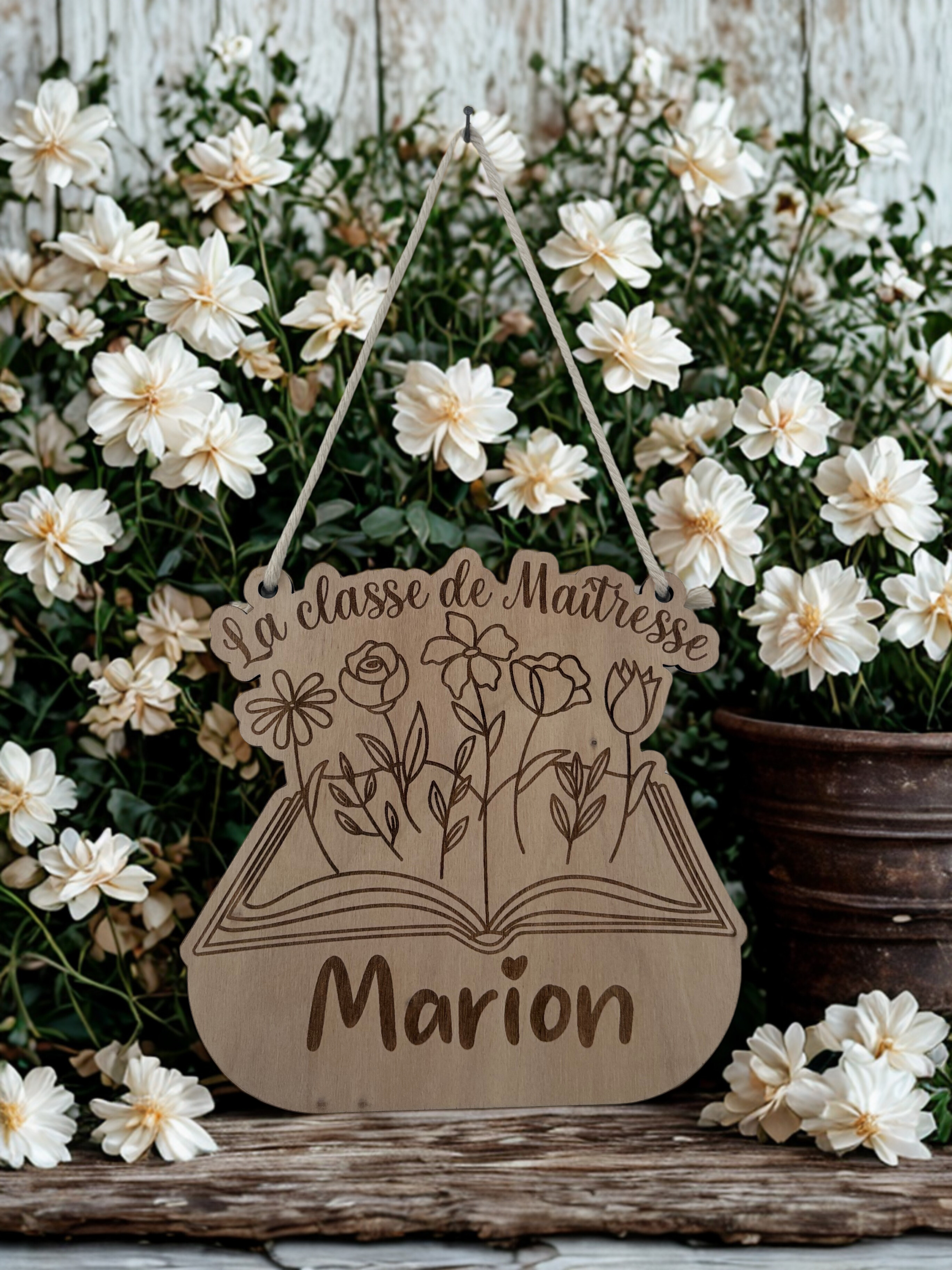 Pancartes personnalisées pour maîtres et maîtresses – 3 modèles au choix