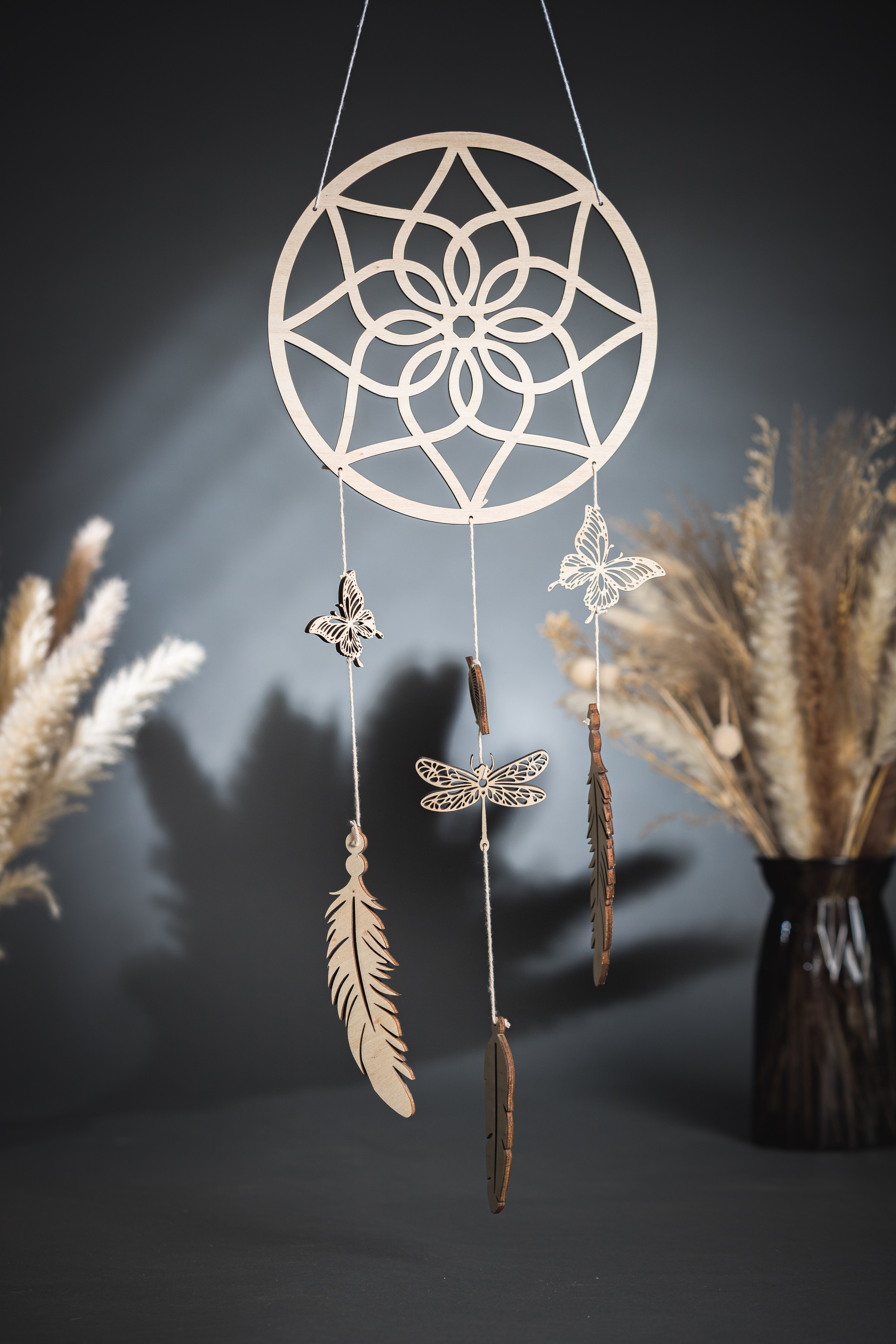 Attrape-rêves en bois