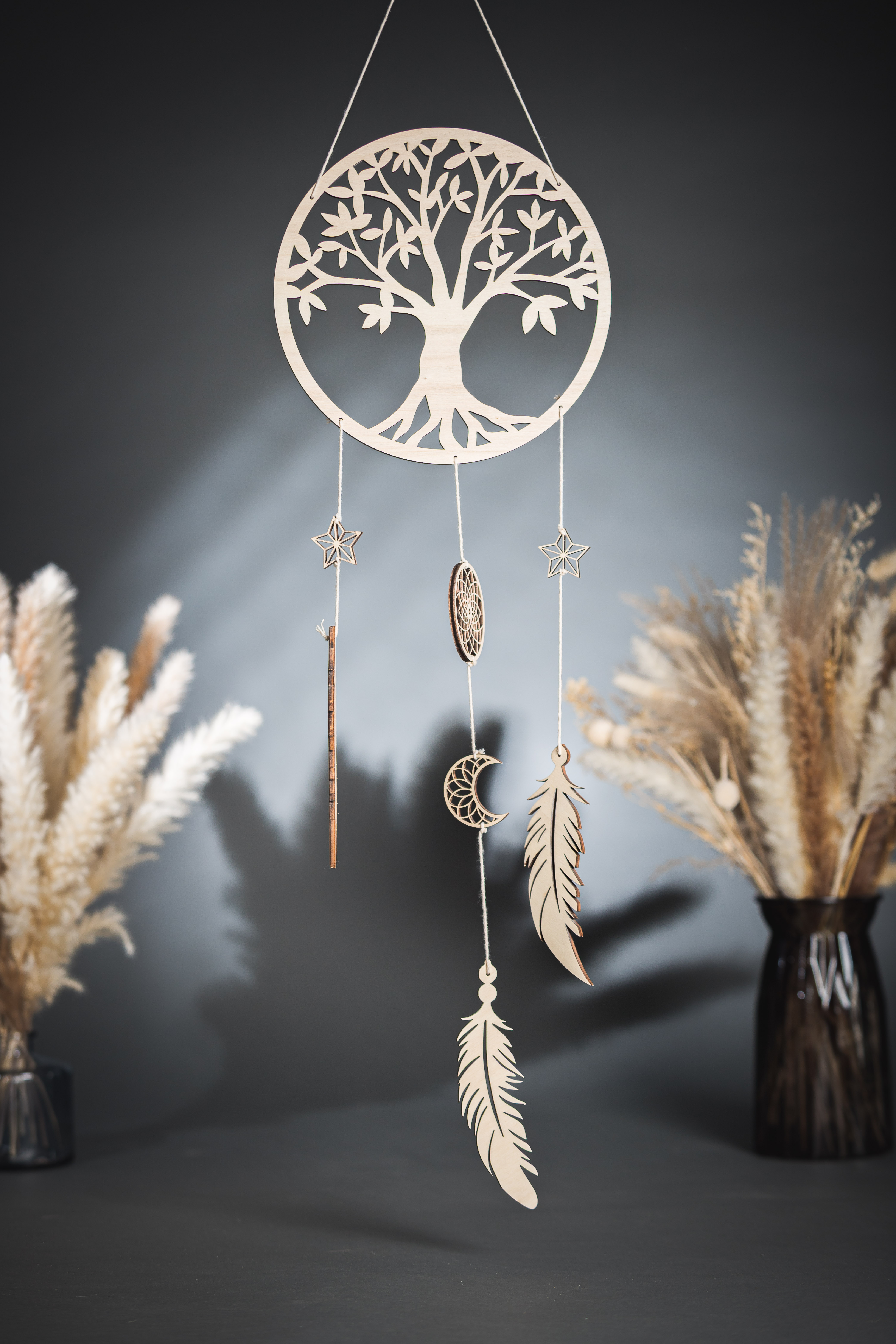 Attrape-rêves en bois