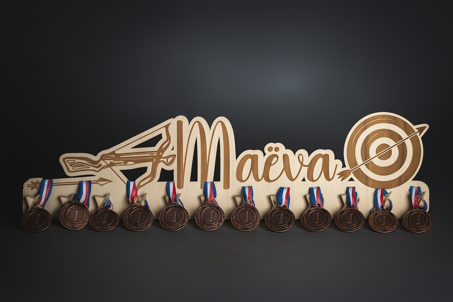 Porte-médailles personnalisé