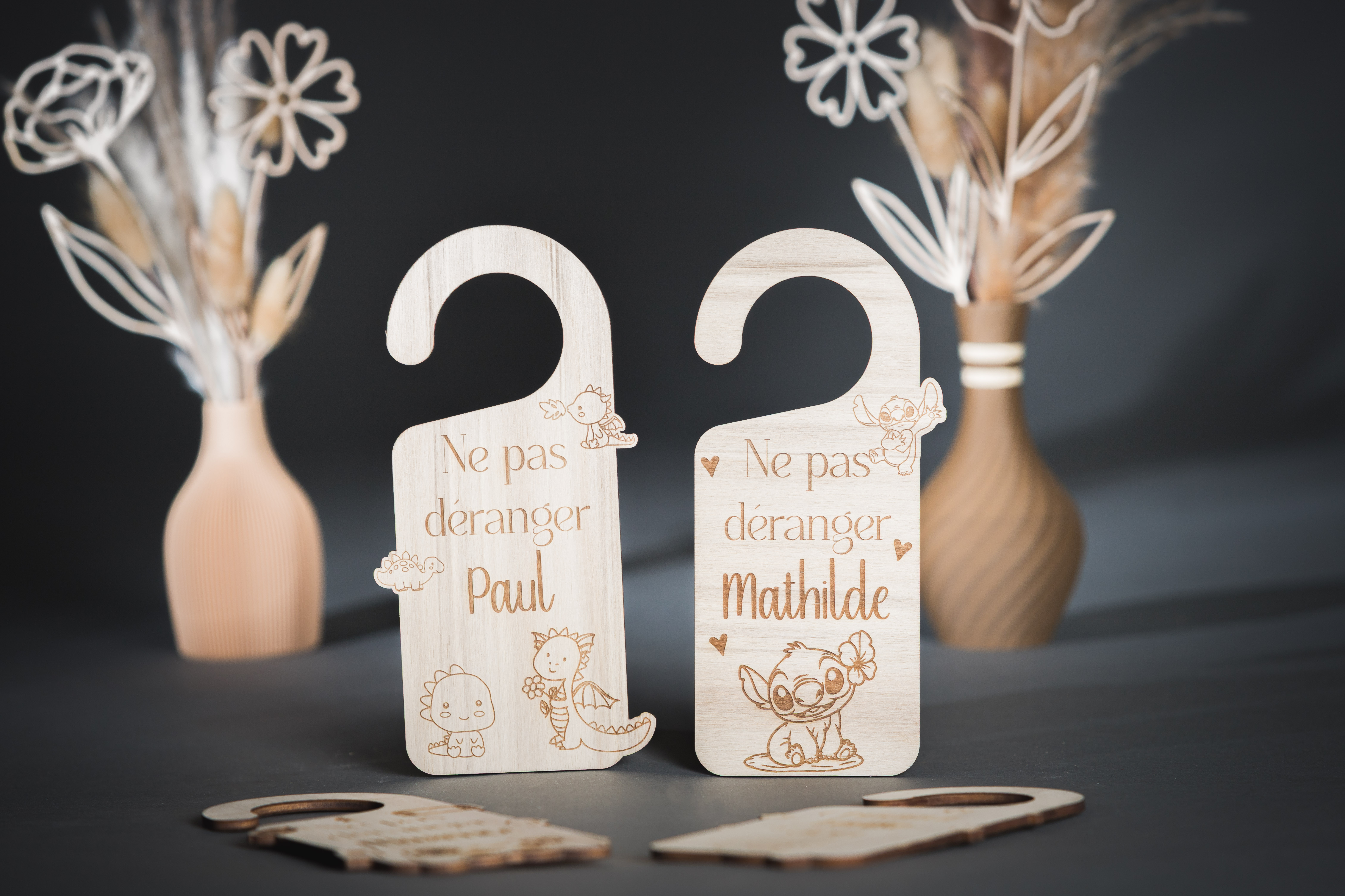 Écriteau de porte personnalisé