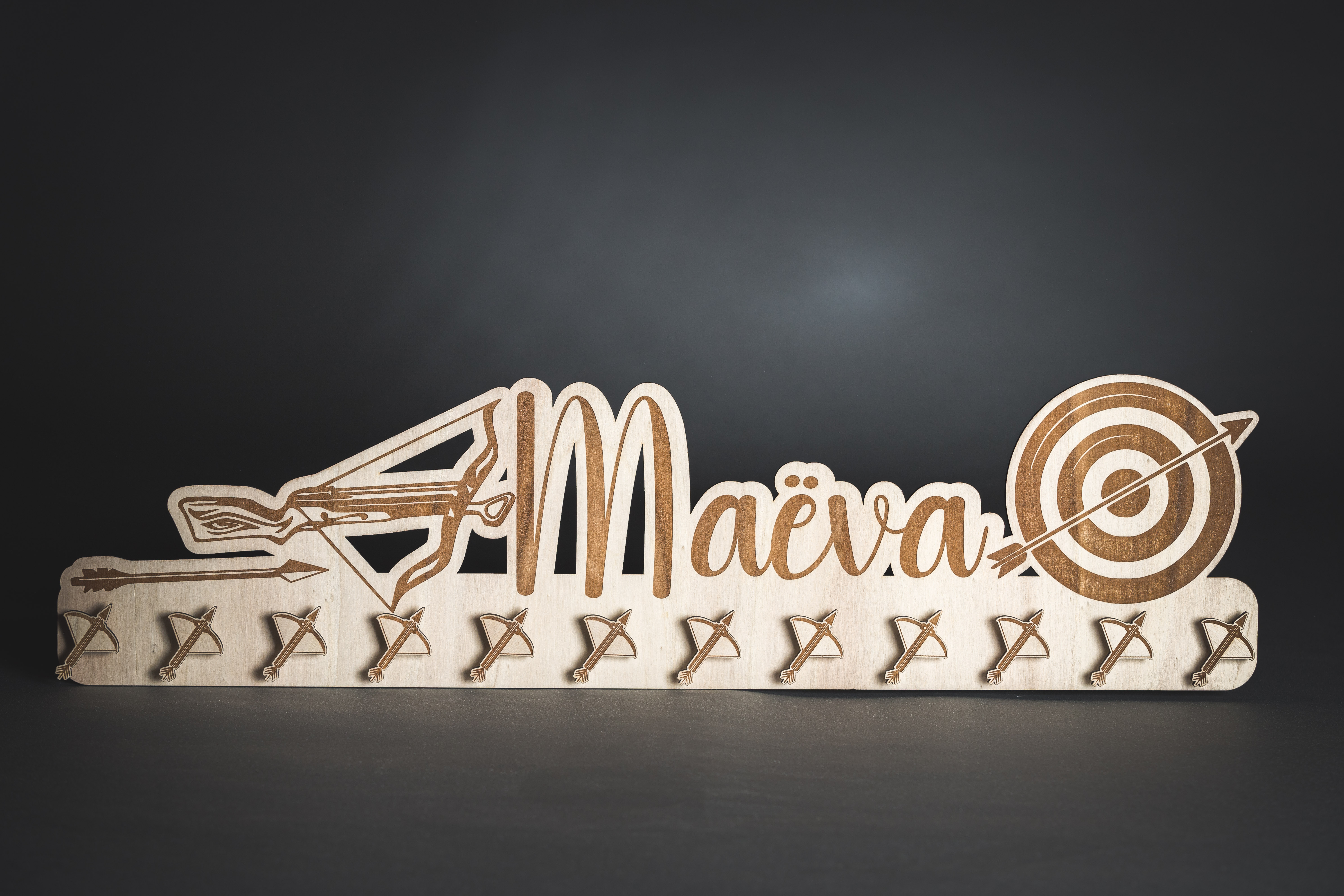 Porte-médailles personnalisé