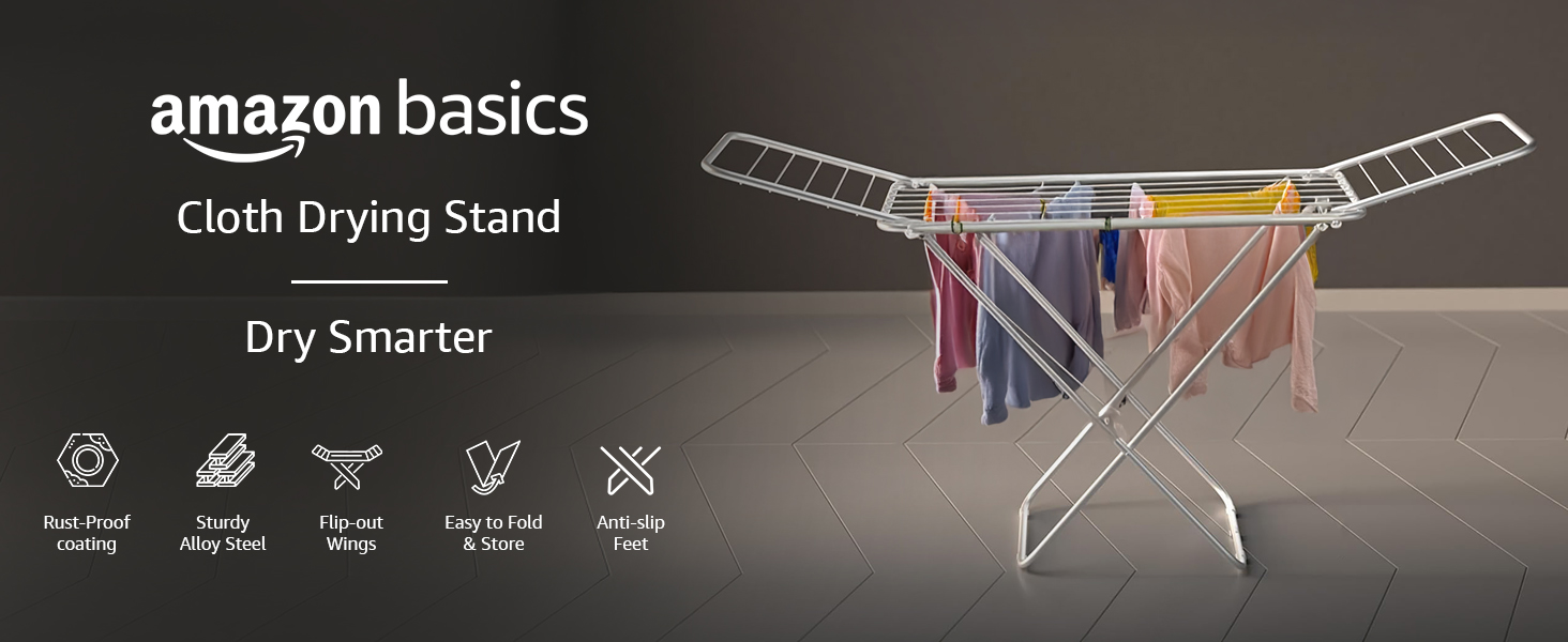 Mild Steel Cloth Drying Stand