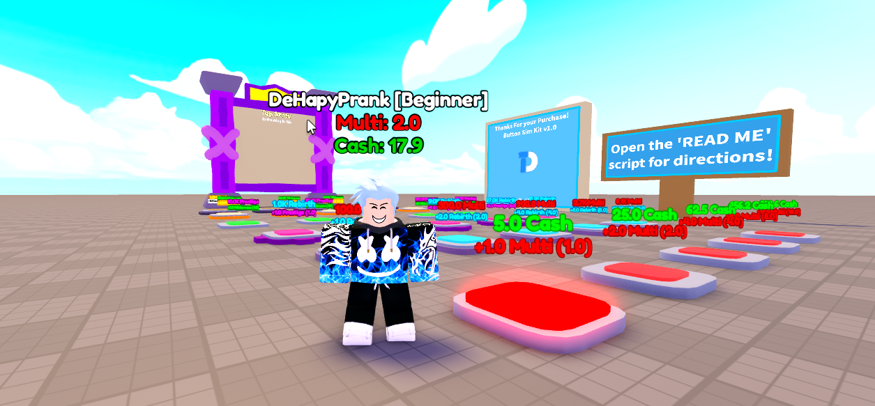 Button Simulator Template