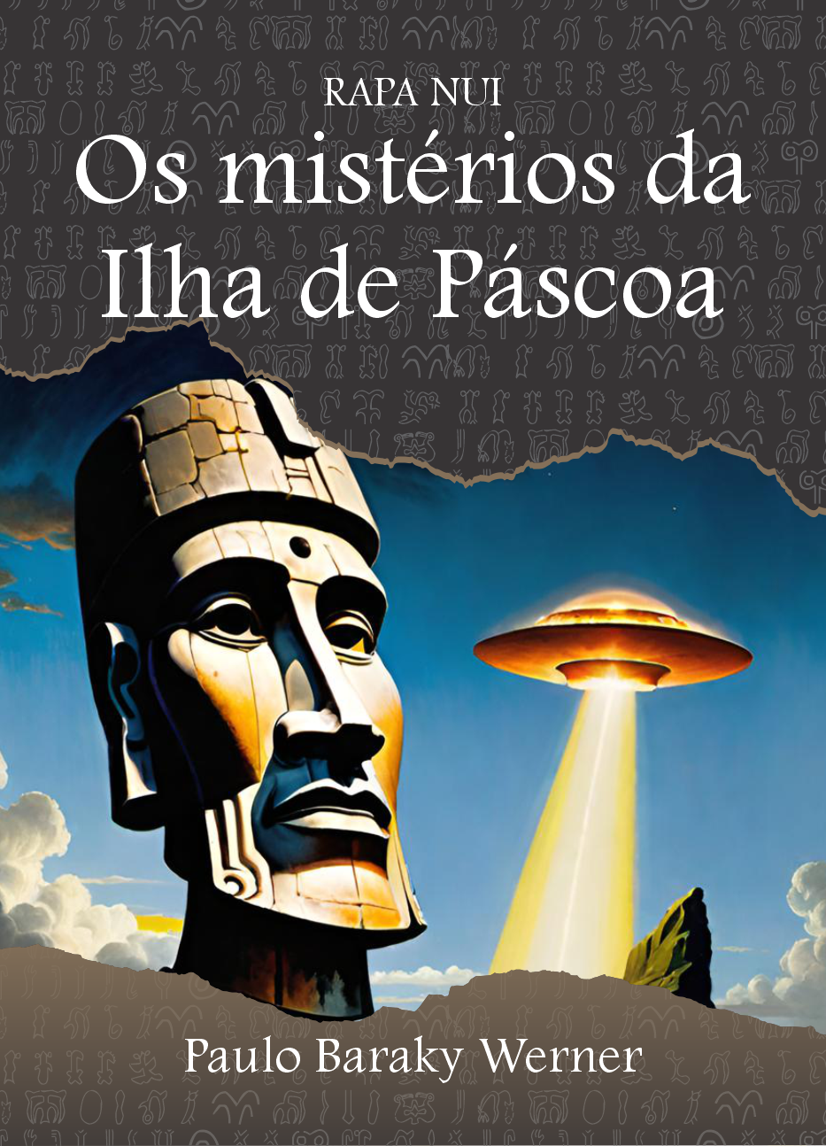 Livro Rapa Nui - Os mistérios da Ilha de Páscoa (Brinde - Moai)