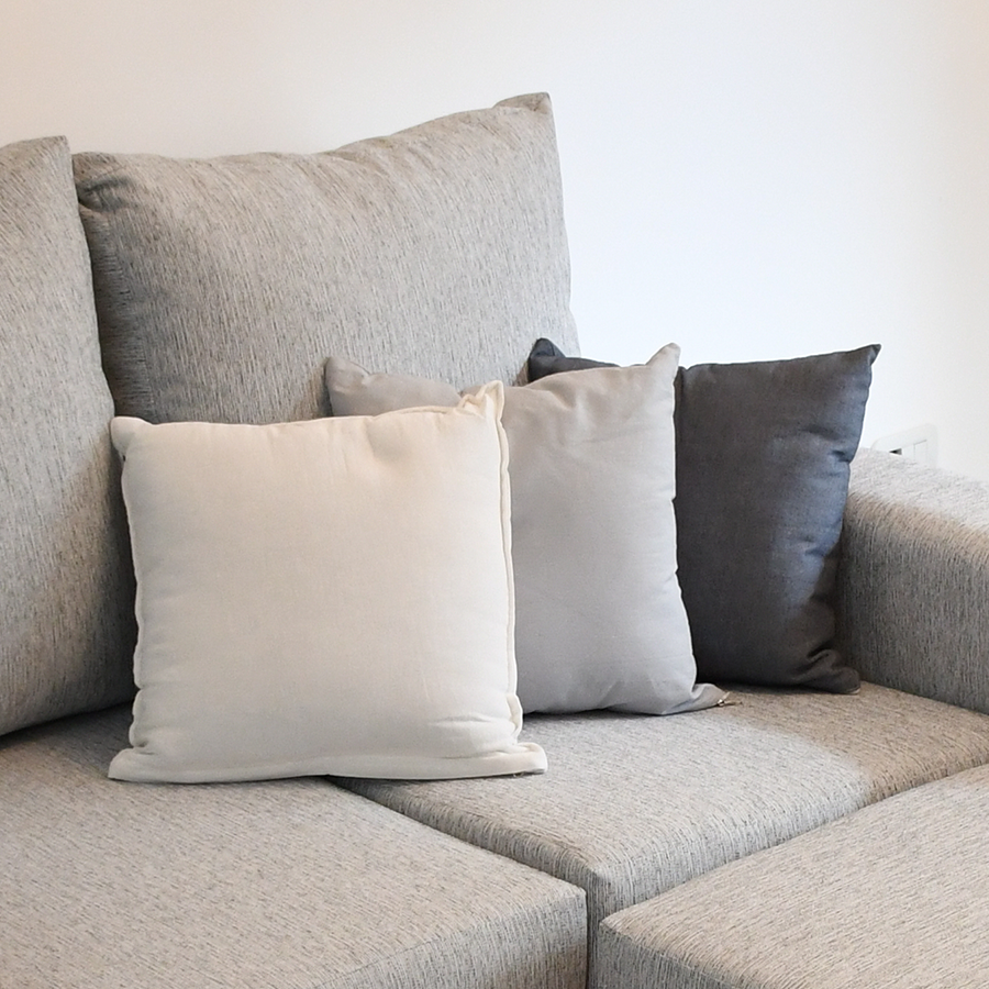 Almohadones cuadrados