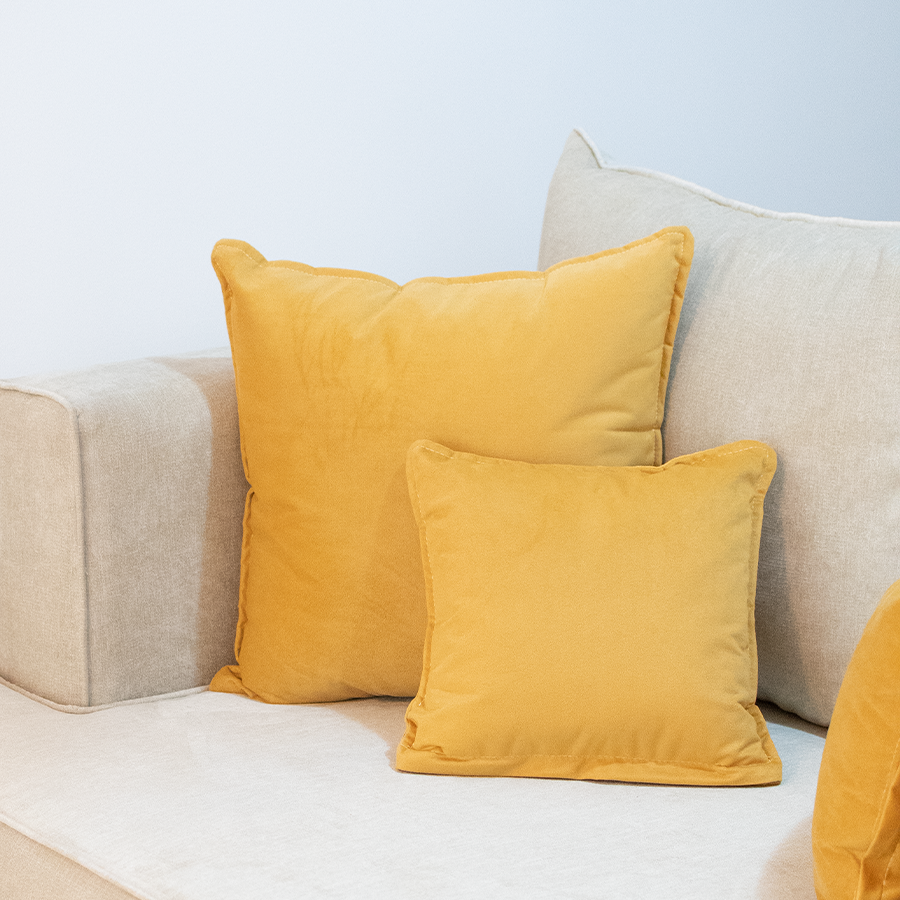 Almohadones cuadrados