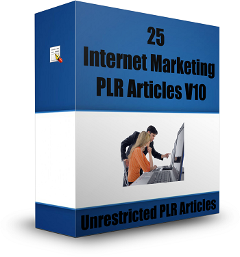 25 Internet Marketing PLR Articles V10