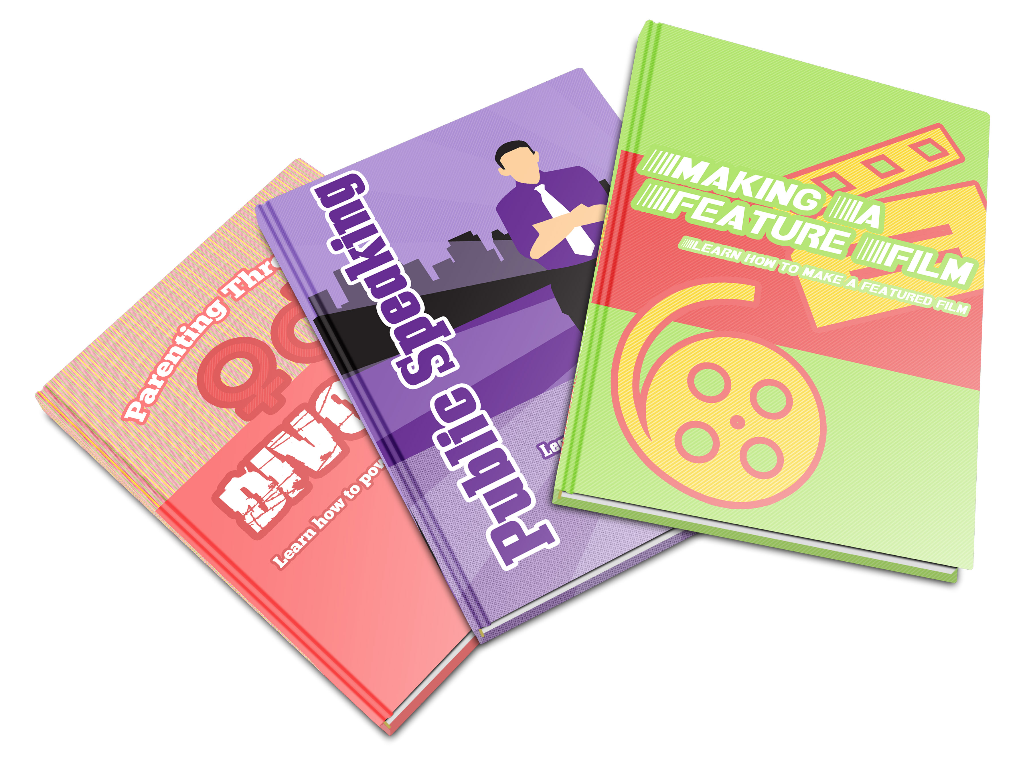 3 PLR eBook Package – Film, Parenting & Public Speaking