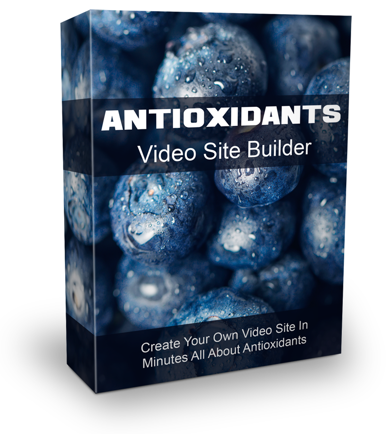 Antioxidants Video Site Builder