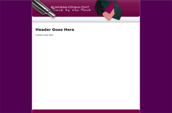 Business Consultant HTML PSD Website Template