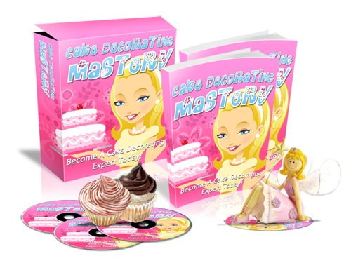 Cake Decoration HTML and PSD Web Template