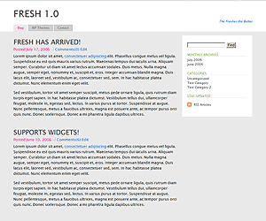 Fresh 1.0 WP Theme