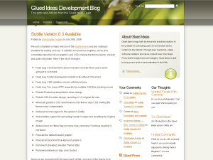Glued Ideas WP Theme