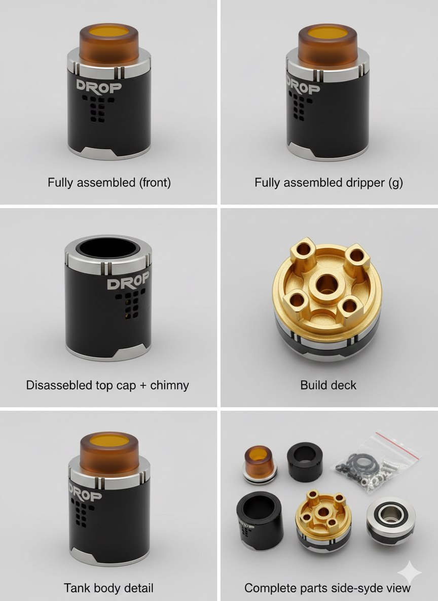 Drop RDA Vape Atomizer