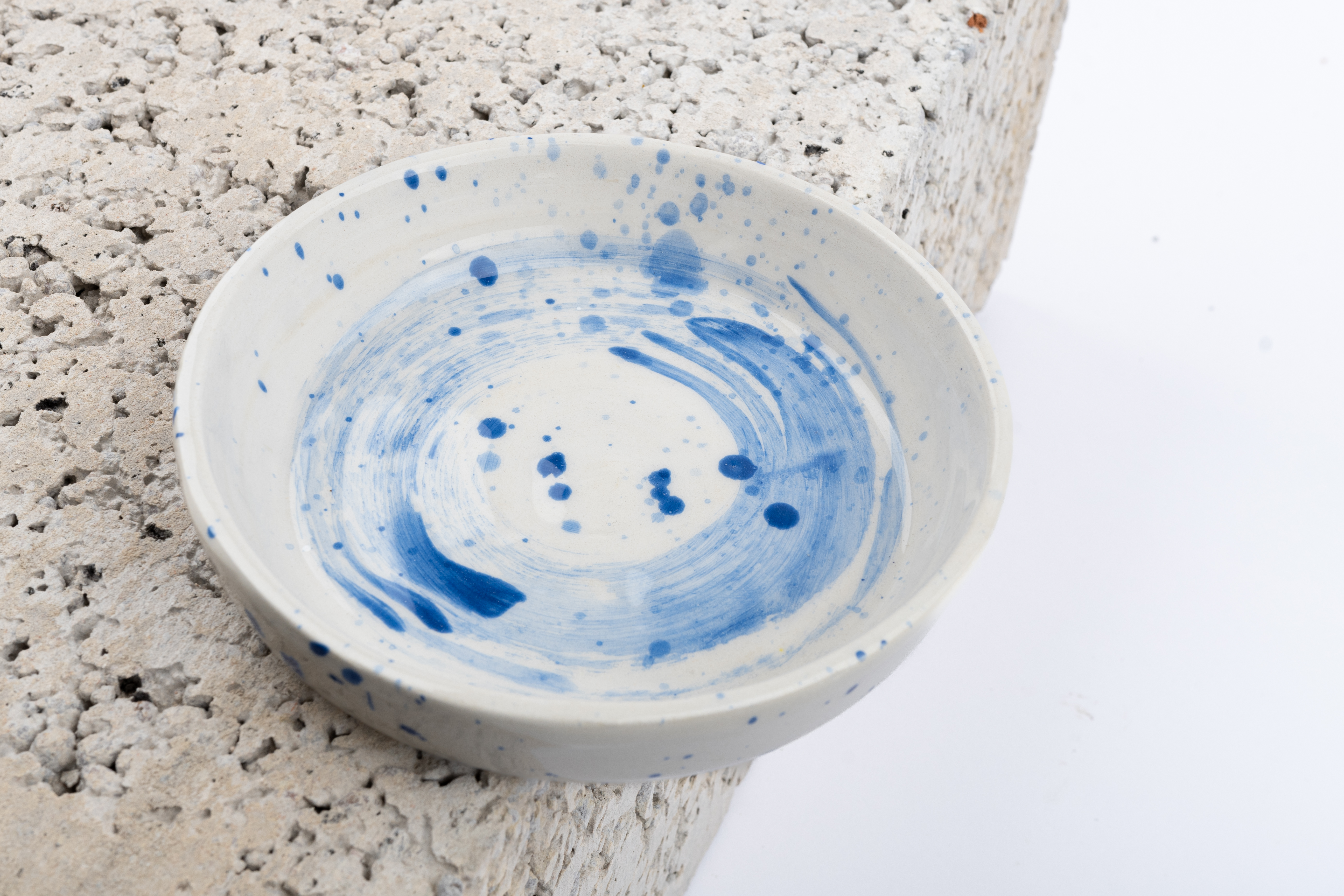 Mėlyna - Balta lėkštutė nr.3