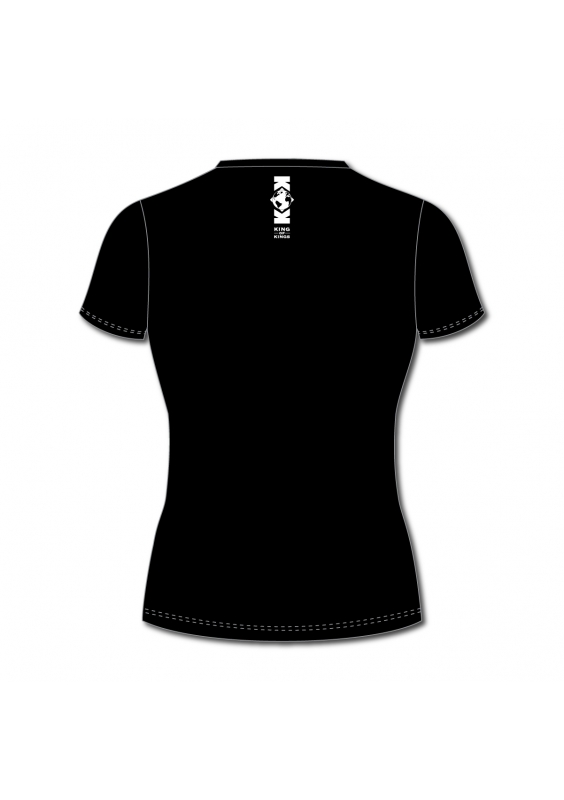 Women T-shirts with multi color KOK logo