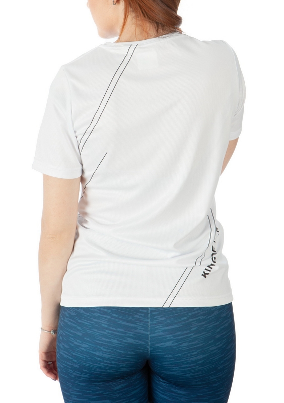 Women T-shirts in white with KOK logo