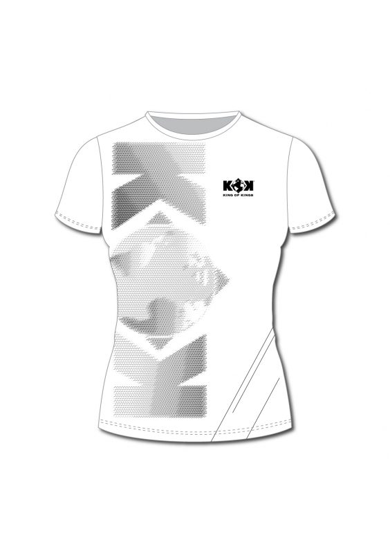 Women T-shirts in white with KOK logo