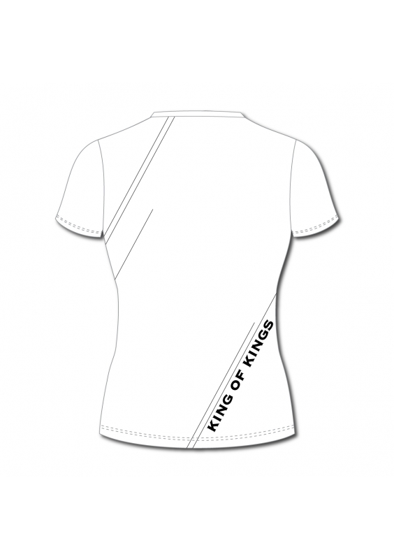 Women T-shirts in white with KOK logo
