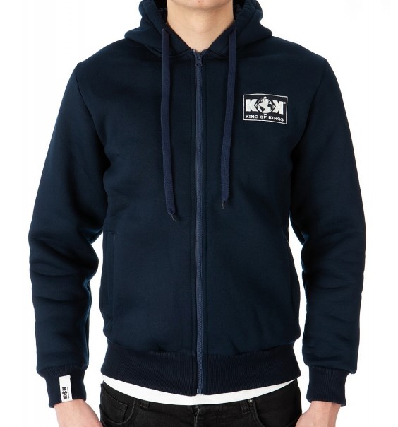 Men Hoody  In Navy Blue