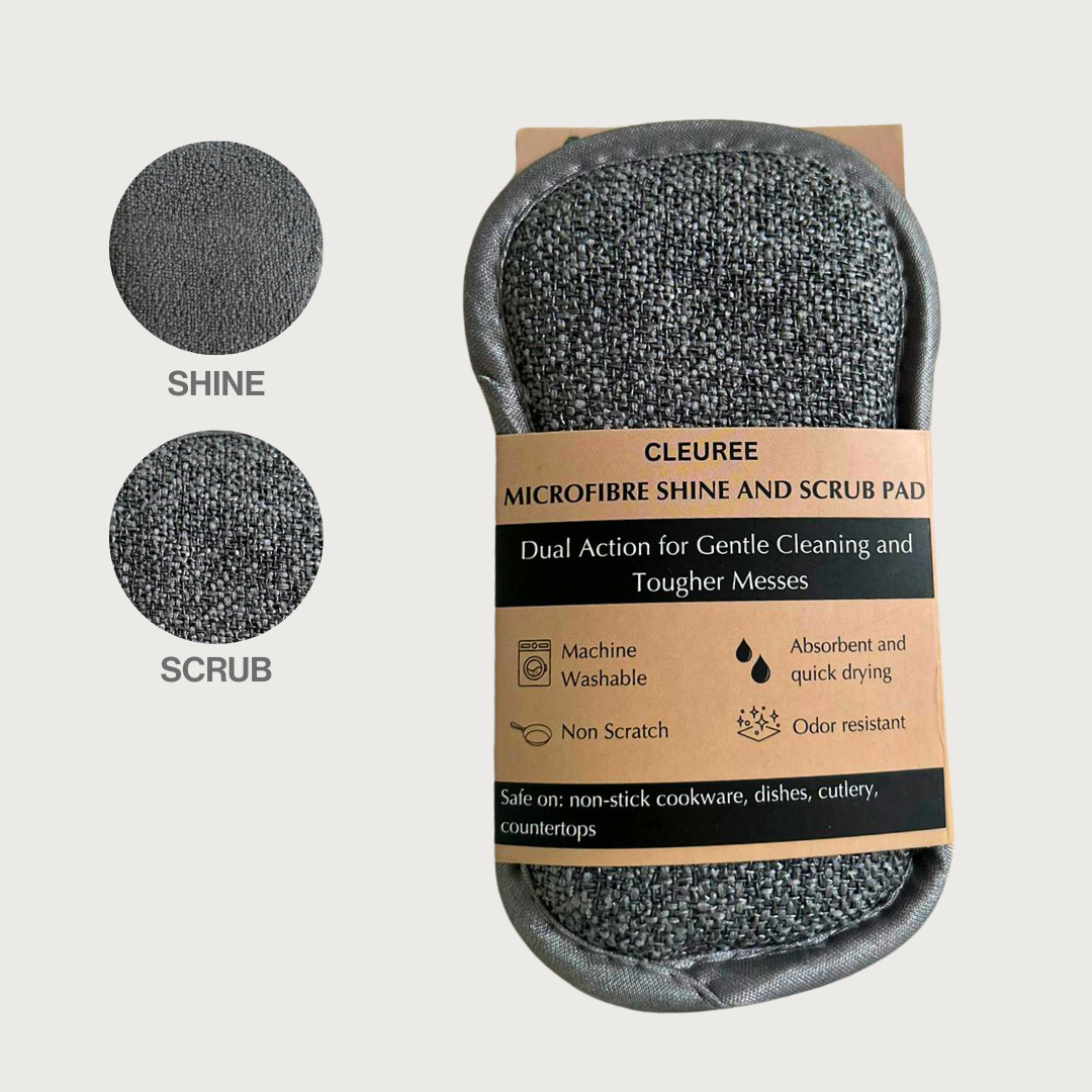 Microfiber cleaning pad